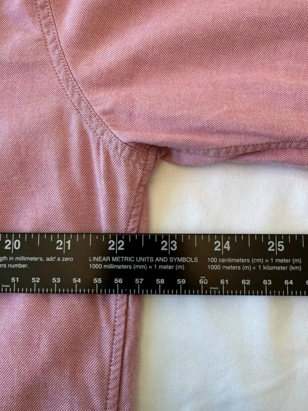 J.Crew Men Large Pink Button Down Shirt Cotton Twill Long Sleeve Flap Pocket